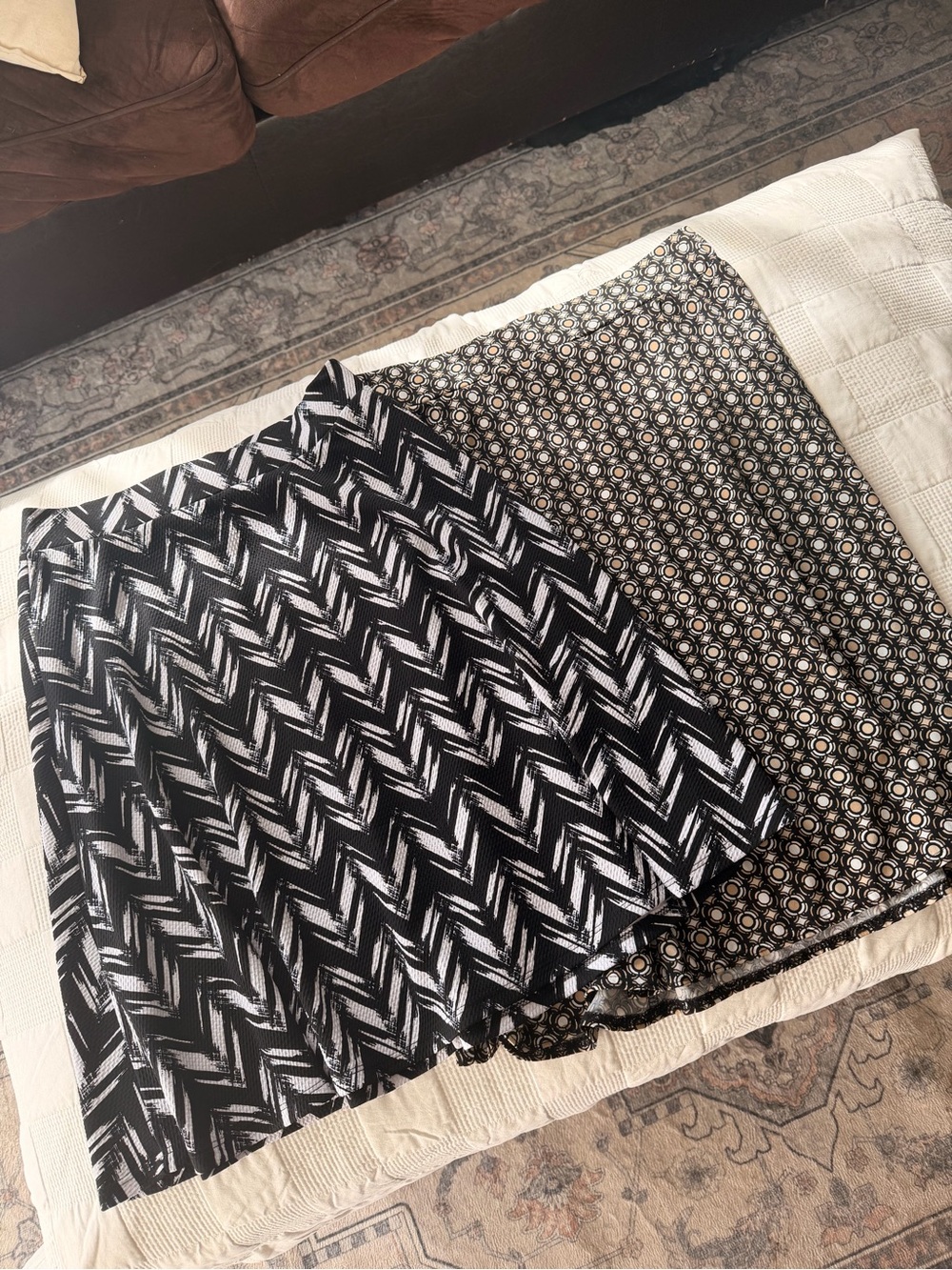 Women’s Work Skirts, XS/S, Neutrals Soft and Stretchy Pull On Comfy